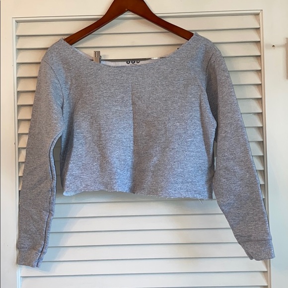 Hanes Tops - LAST CHANCE Cropped sweatshirt